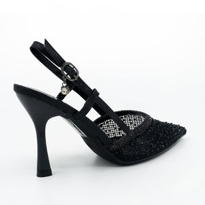 ZAPATO MUJER STHEF FIESTA NEGRO 8541