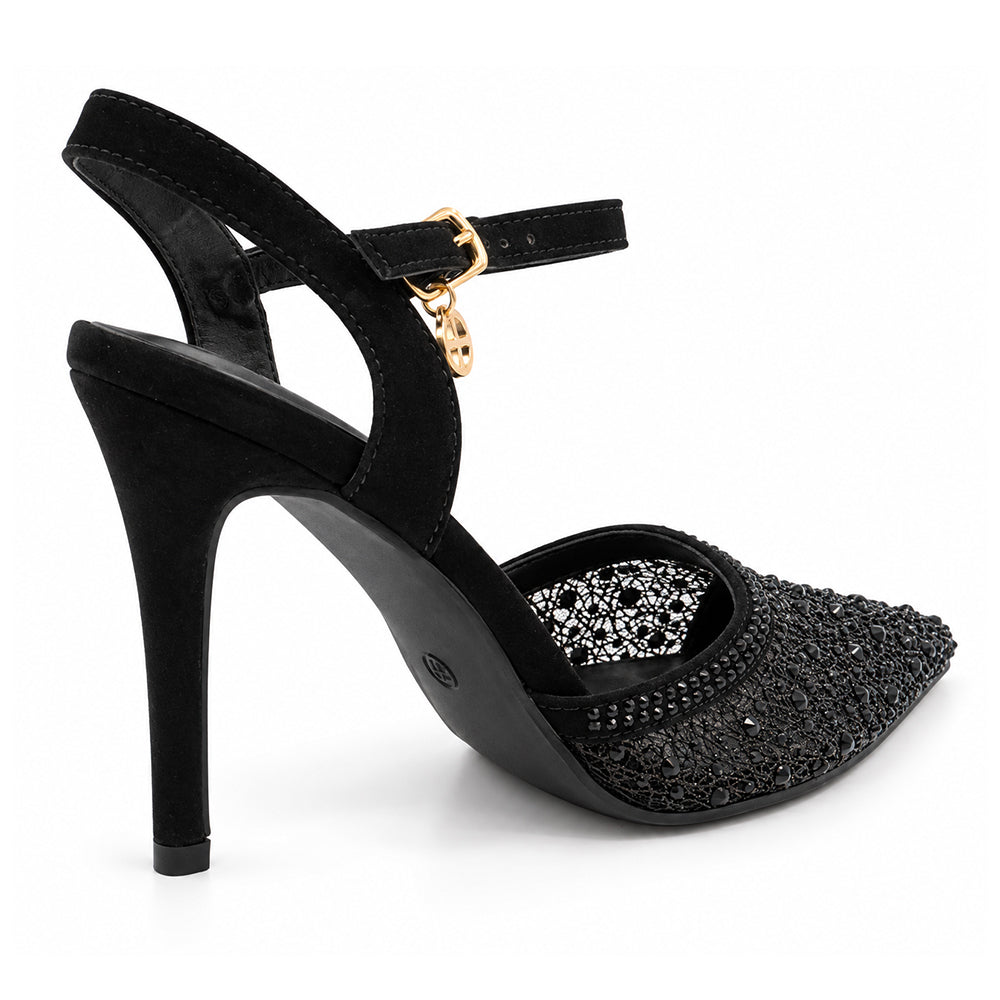 ZAPATO MUJER STHEF FIESTA NEGRO 8303