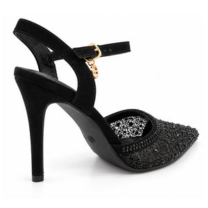 ZAPATO MUJER STHEF FIESTA NEGRO 8303
