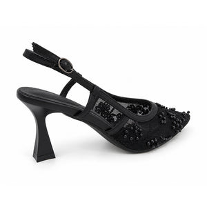 ZAPATO MUJER STHEF FIESTA NEGRO 8542