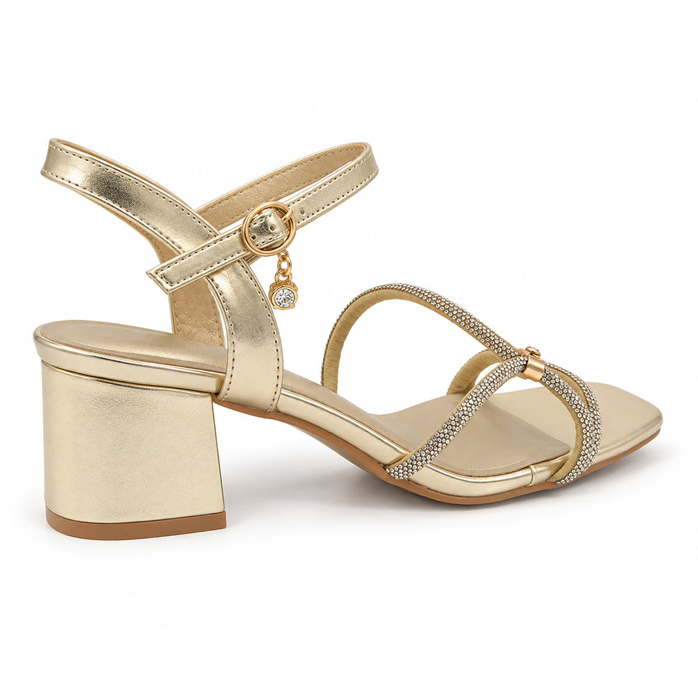 SANDALIA MUJER STHEF FIESTA DORADO 8527