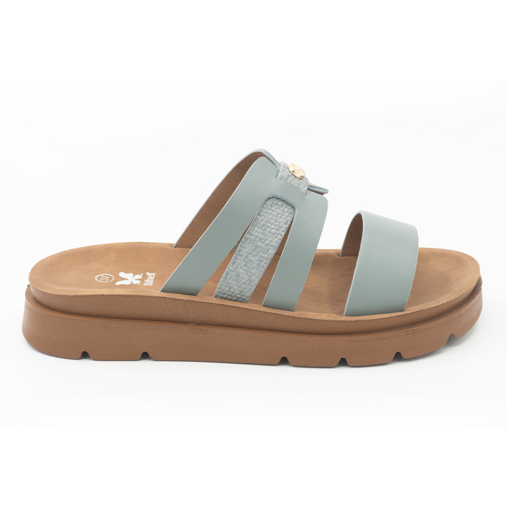 SANDALIA MUJER STHEF CASUAL DENIM 8427
