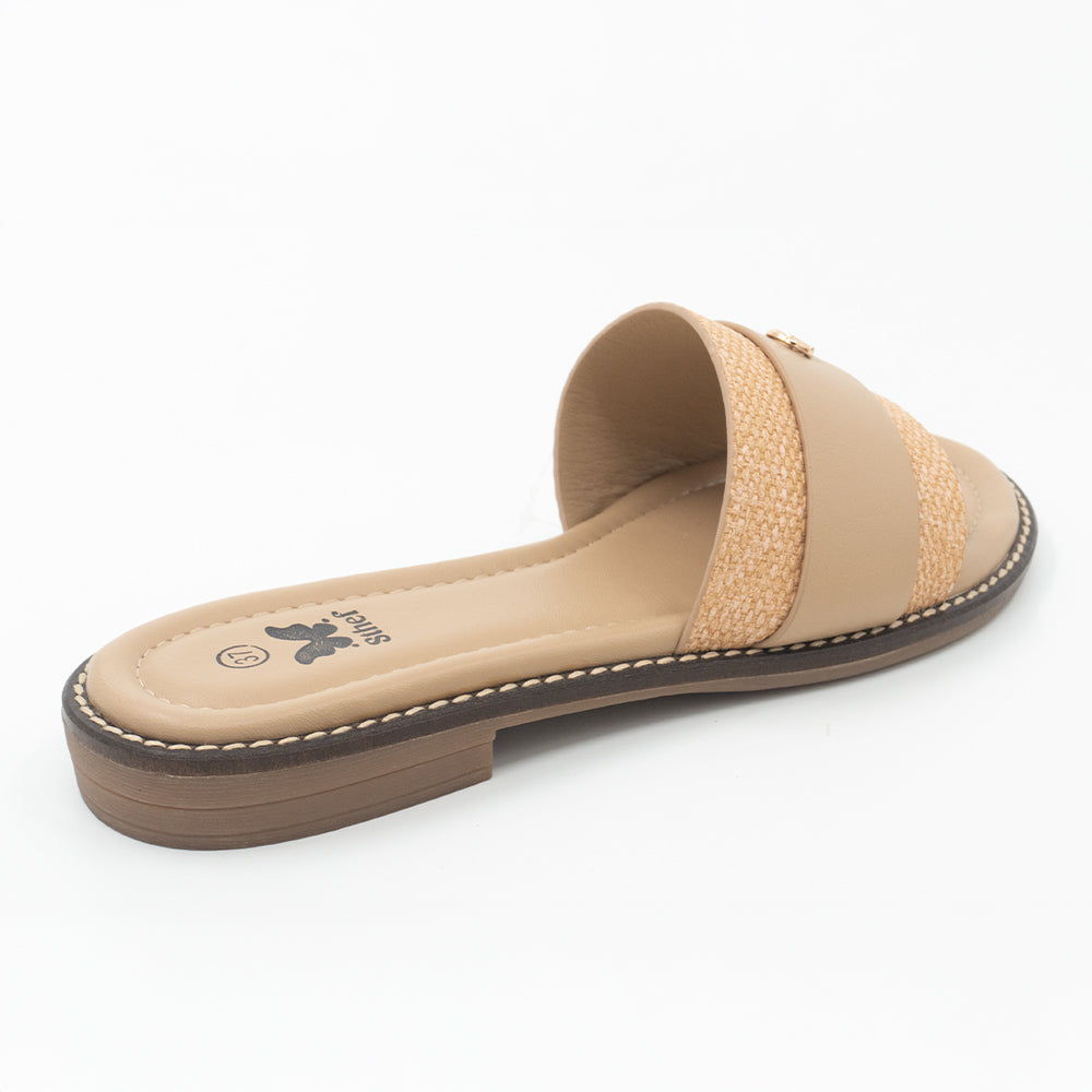 SANDALIA MUJER STHEF CASUAL BEIGE 8454