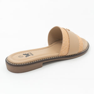SANDALIA MUJER STHEF CASUAL BEIGE 8454