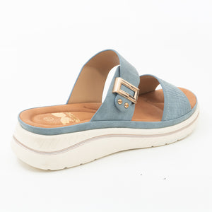 SANDALIA MUJER STHEF CASUAL DENIM 8446