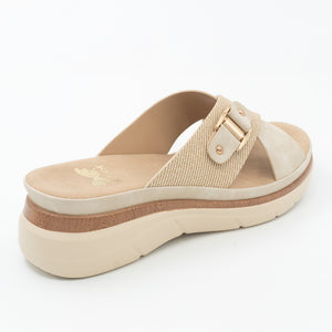 SANDALIA MUJER STHEF CASUAL OFF WHITE 8471