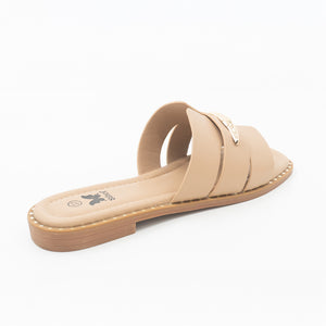 SANDALIA MUJER STHEF CASUAL BEIGE 8456