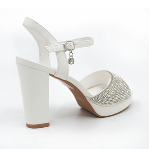 SANDALIA MUJER STHEF FIESTA BLANCO 8534