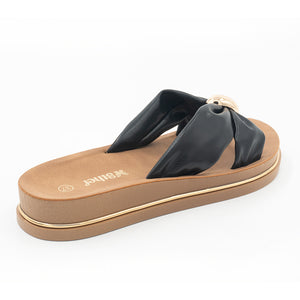 SANDALIA MUJER STHEF CASUAL NEGRO 8380
