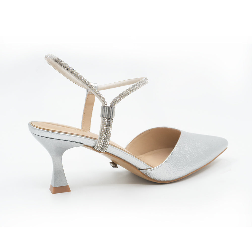 ZAPATO MUJER STHEF FIESTA PLATA 8384