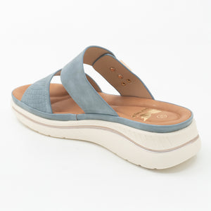 SANDALIA MUJER STHEF CASUAL DENIM 8446