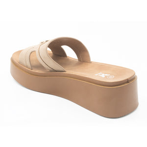 SANDALIA MUJER STHEF CASUAL BEIGE 8429