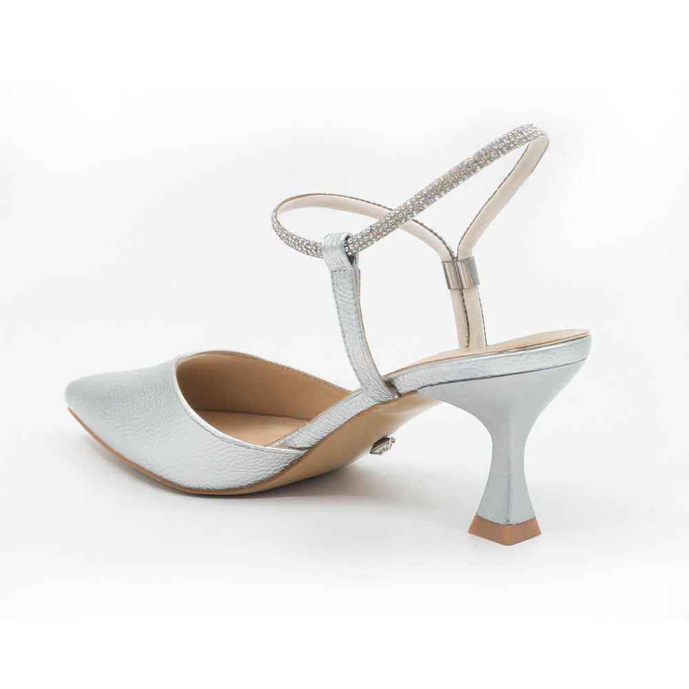 ZAPATO MUJER STHEF FIESTA PLATA 8384