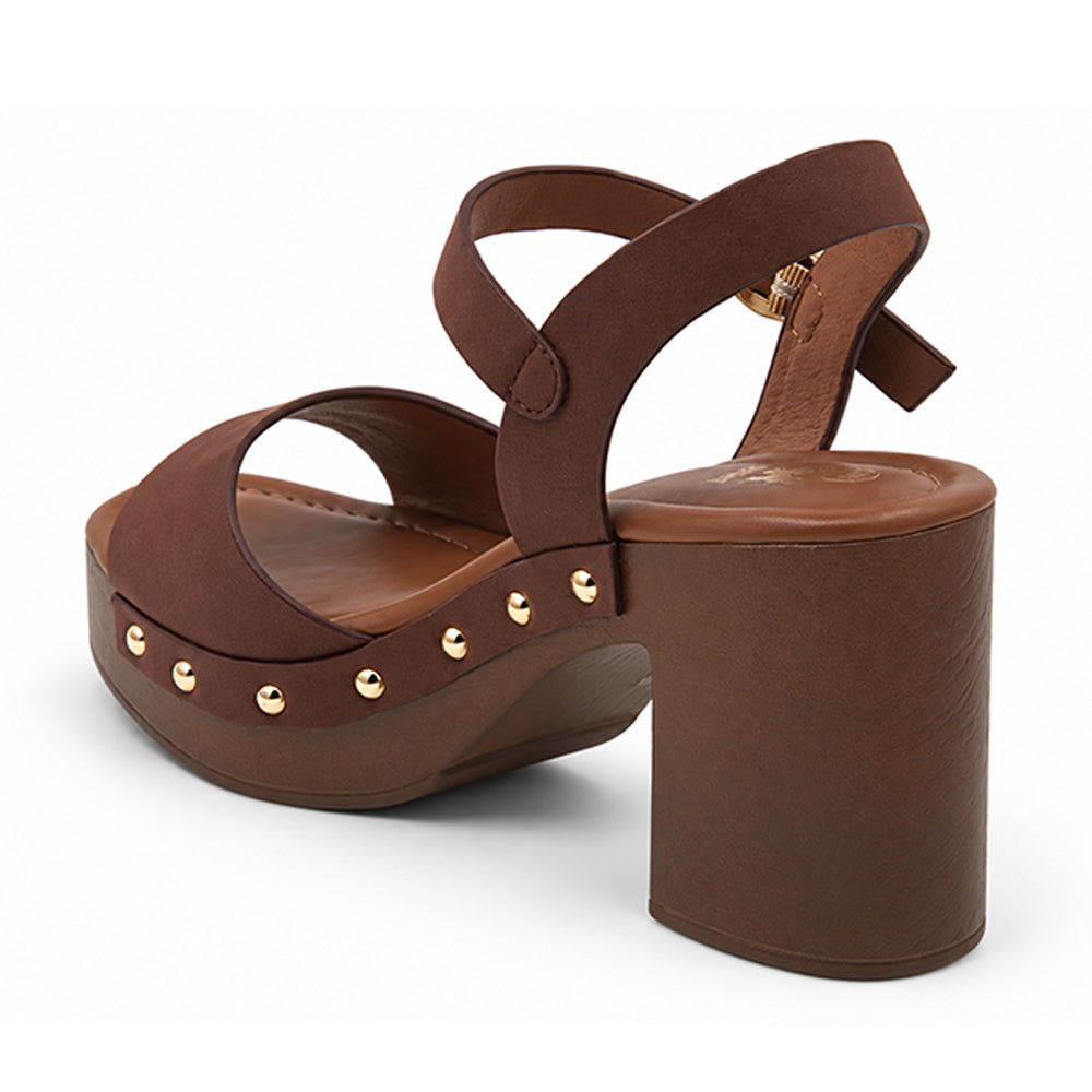 SANDALIA MUJER STHEF CASUAL CAFE 8415