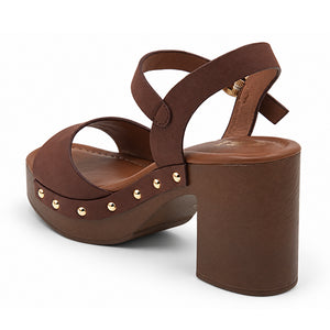 SANDALIA MUJER STHEF CASUAL CAFE 8415