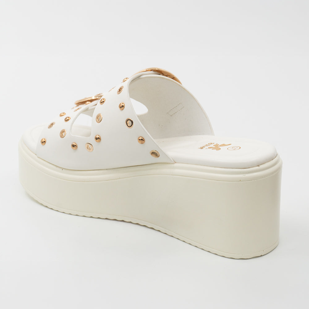 SANDALIA MUJER STHEF CASUAL BLANCO 8437