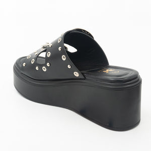 SANDALIA MUJER STHEF CASUAL NEGRO 8437