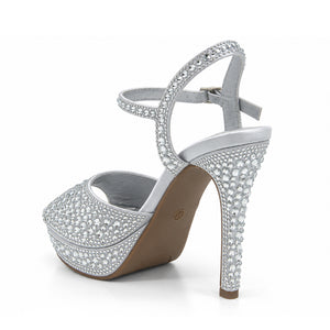 SANDALIA MUJER STHEF FIESTA PLATA 8482