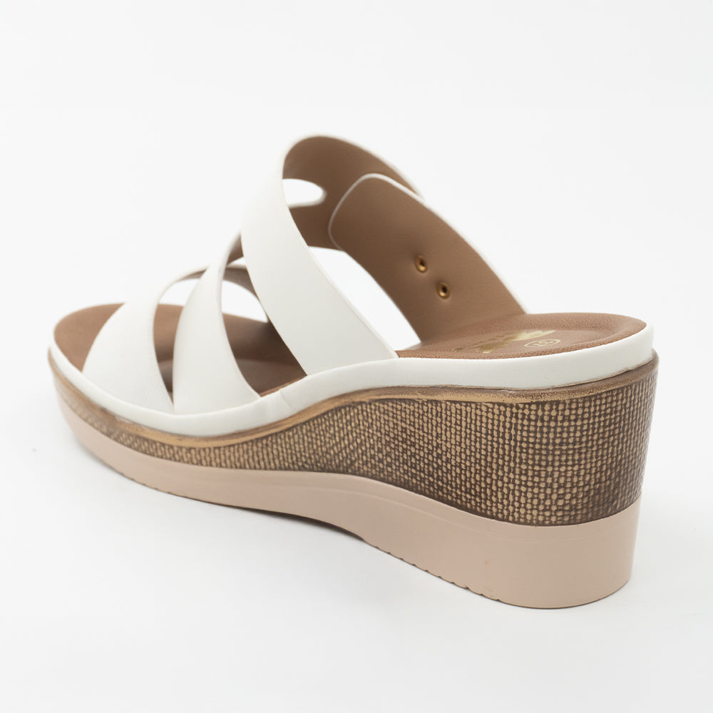 SANDALIA MUJER STHEF CASUAL OFF WHITE 8469