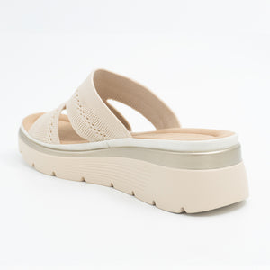 SANDALIA MUJER STHEF CASUAL BEIGE 8472