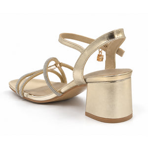 SANDALIA MUJER STHEF FIESTA DORADO 8527