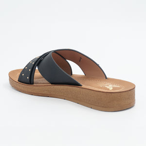 SANDALIA MUJER STHEF CASUAL NEGRO 8464