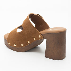 SANDALIA MUJER STHEF CASUAL COGNAC 8435