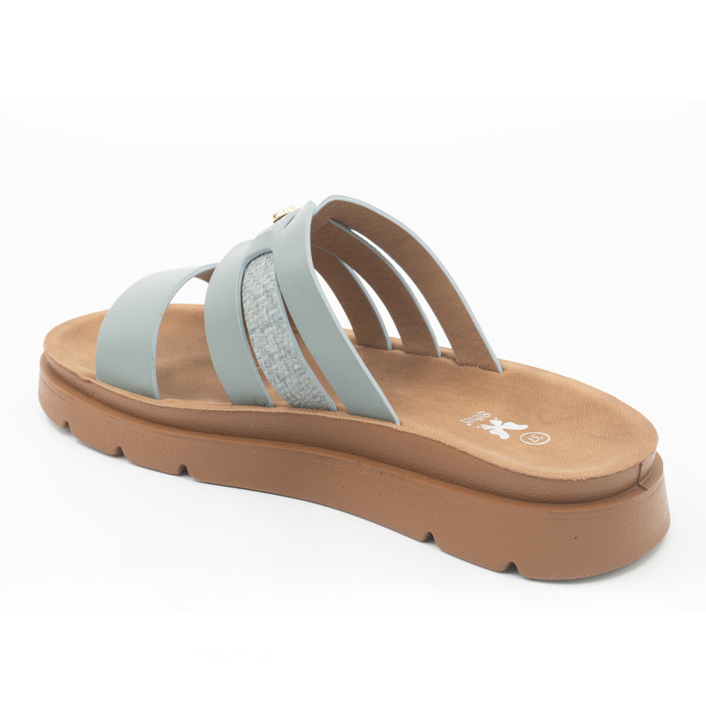 SANDALIA MUJER STHEF CASUAL DENIM 8427