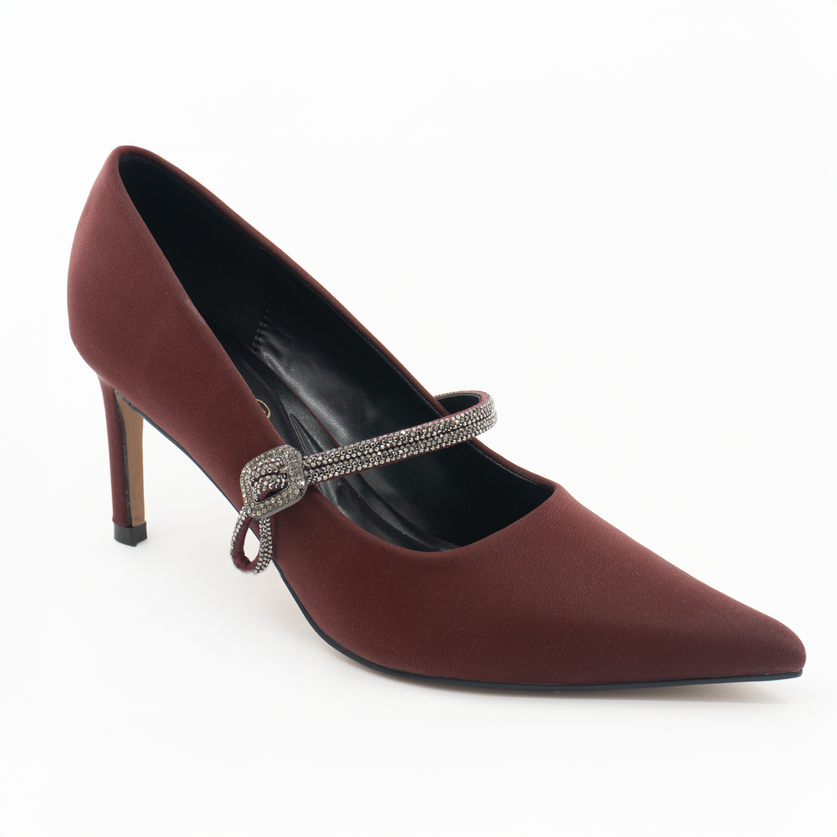 ZAPATO MUJER STHEF VESTIR VINO 8477