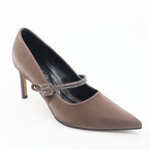 ZAPATO MUJER STHEF VESTIR CAFE 8477