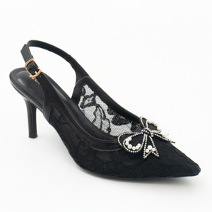 ZAPATO MUJER STHEF FIESTA NEGRO 8487