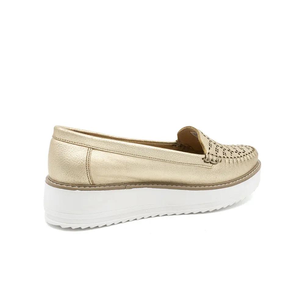 ZAPATO MUJER MIKAELA CASUAL DORADO MS743 Mikaela