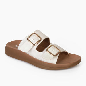 SANDALIA MUJER STHEF CASUAL BLANCO 8016