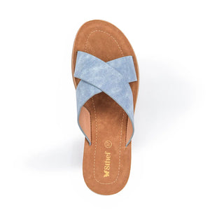 SANDALIA MUJER STHEF CASUAL JEANS 8042