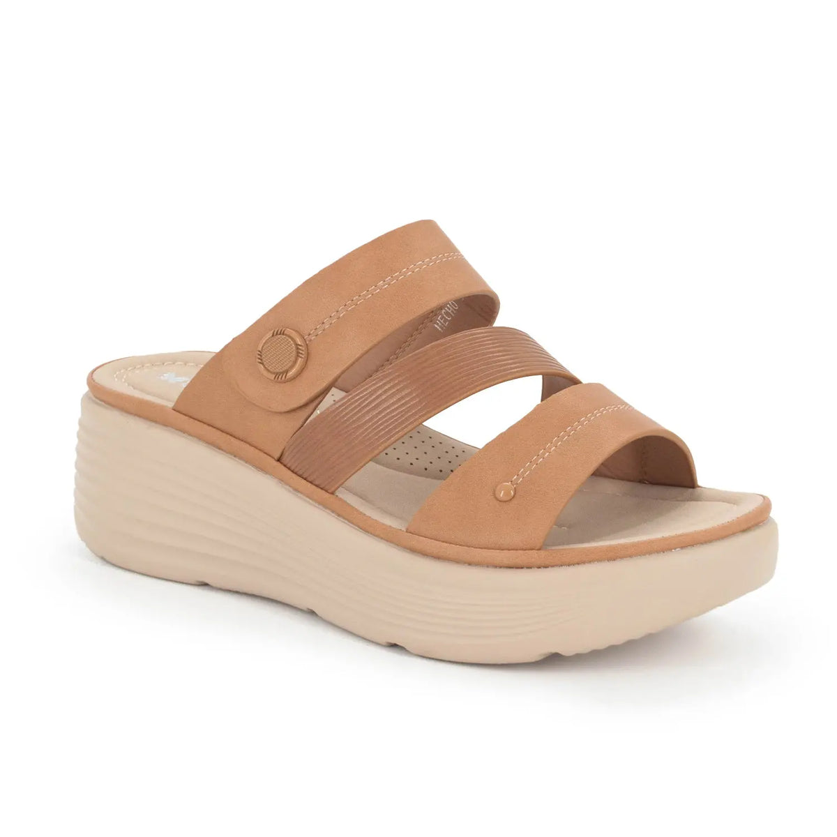 SANDALIA MUJER STHEF CASUAL MARRON 8004