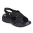 SANDALIA MUJER STHEF CASUAL NEGRO 7988