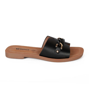SANDALIA MUJER STHEF CASUAL NEGRO 7996