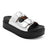 SANDALIA MUJER STHEF CASUAL PLATA 8006