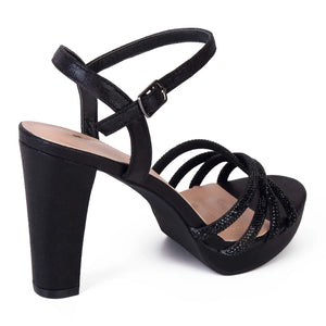 SANDALIA MUJER STHEF FIESTA NEGRO 7992