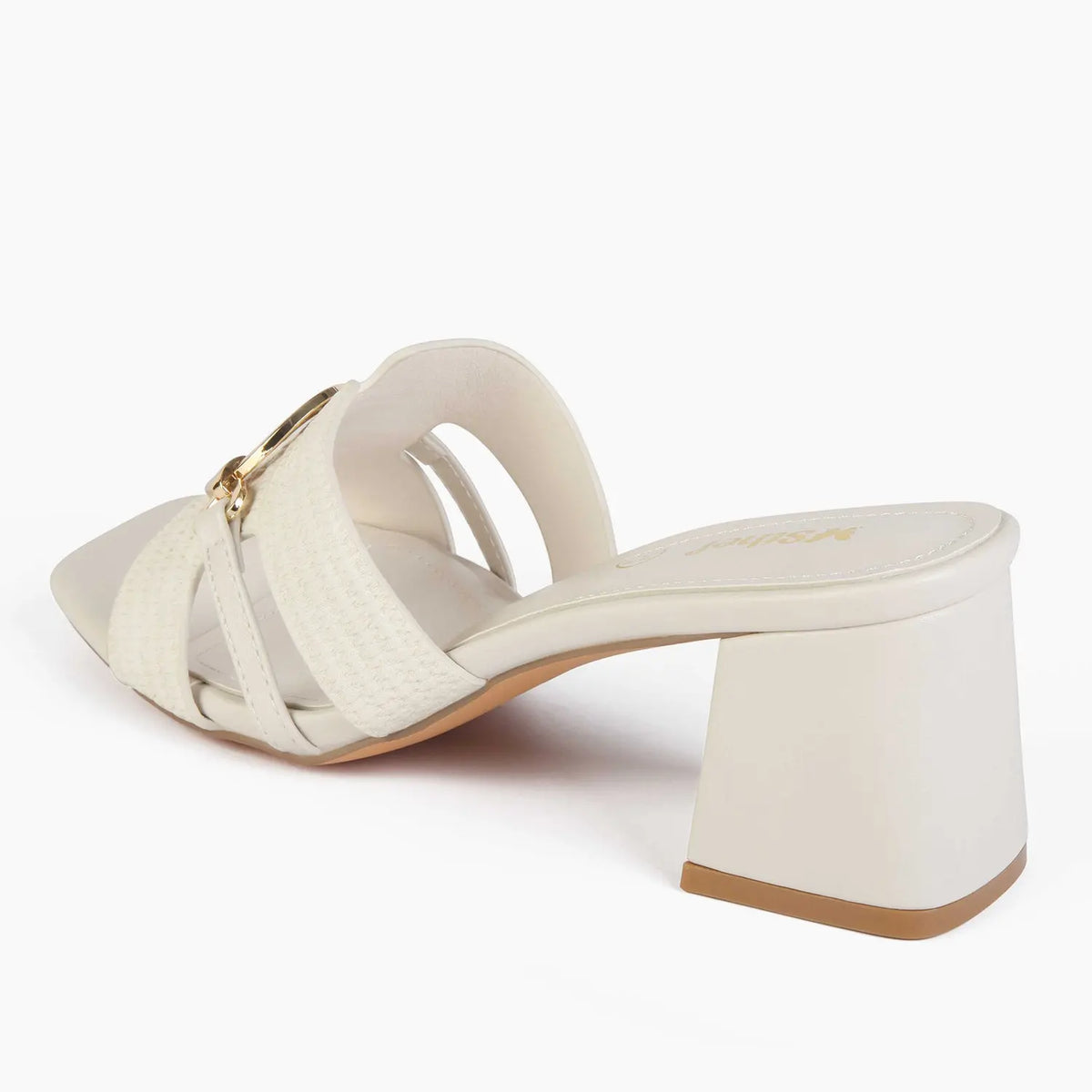 SANDALIA MUJER STHEF VESTIR BLANCO 8045