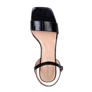 SANDALIA MUJER STHEF VESTIR NEGRO CHAROL 8026