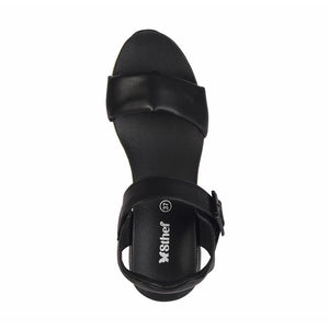SANDALIA MUJER STHEF CASUAL NEGRO 7838