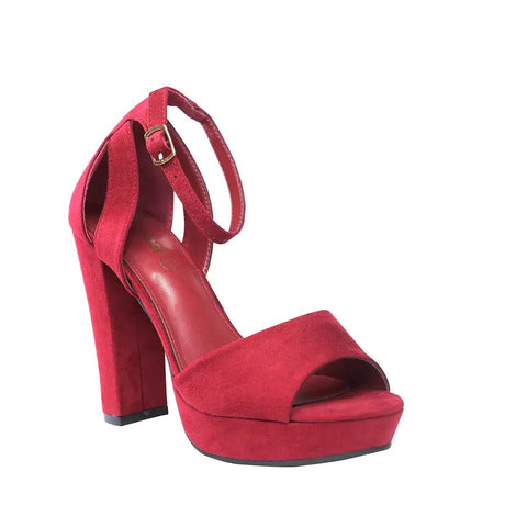 SANDALIA MUJER STHEF VESTIR BURGUNDY 7577 Sthef