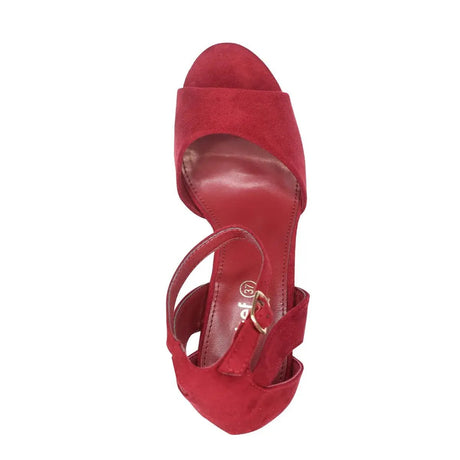 SANDALIA MUJER STHEF VESTIR BURGUNDY 7577 Sthef