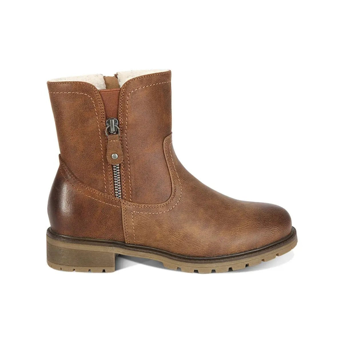 Botines Combat Mujer 7626 CAMEL-STHEF Sthef