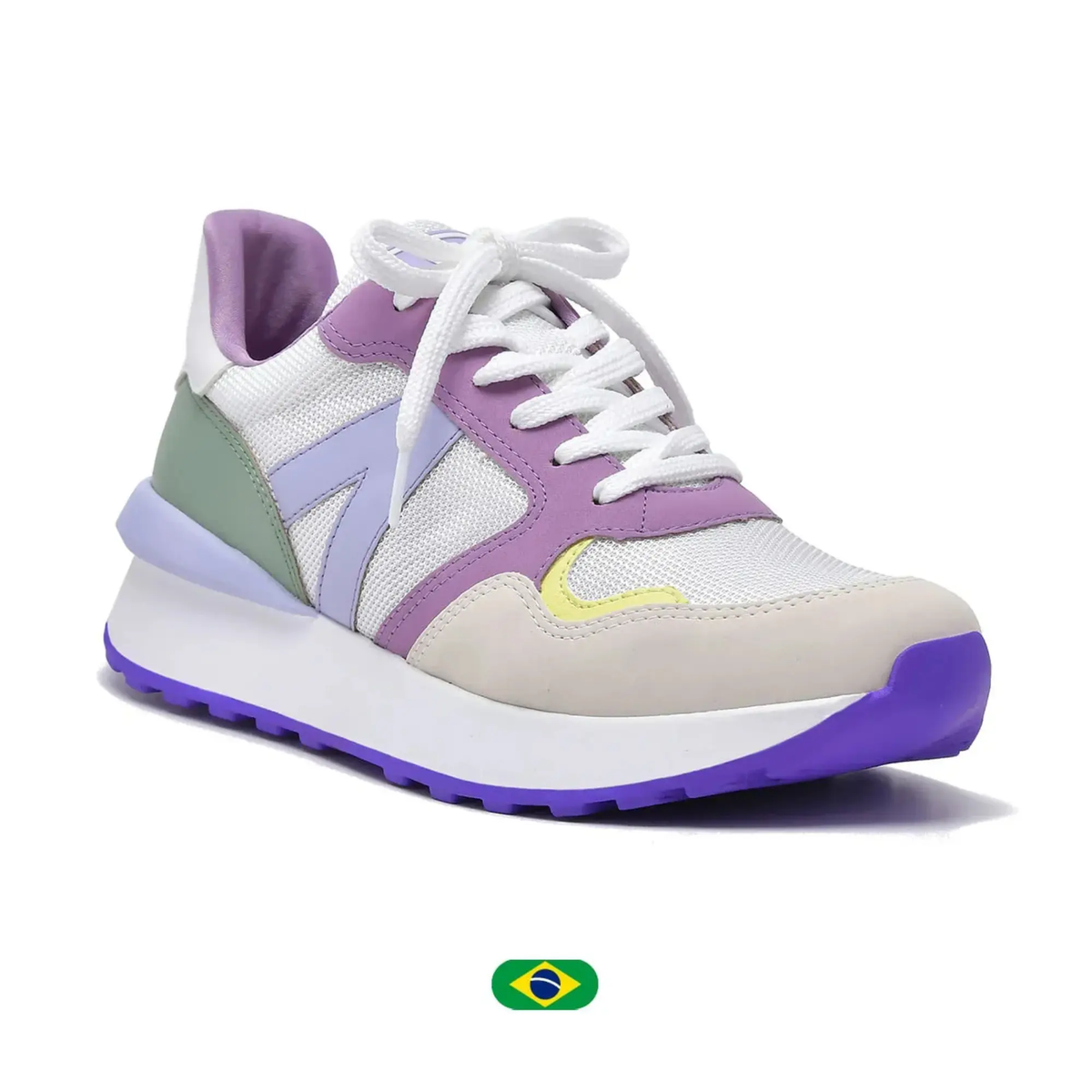 Viamarte 22-17603-11 Nbck Tl Off White/Branco/Lirio/Amarelo/Tulipa/Alecrim SM Via Marte