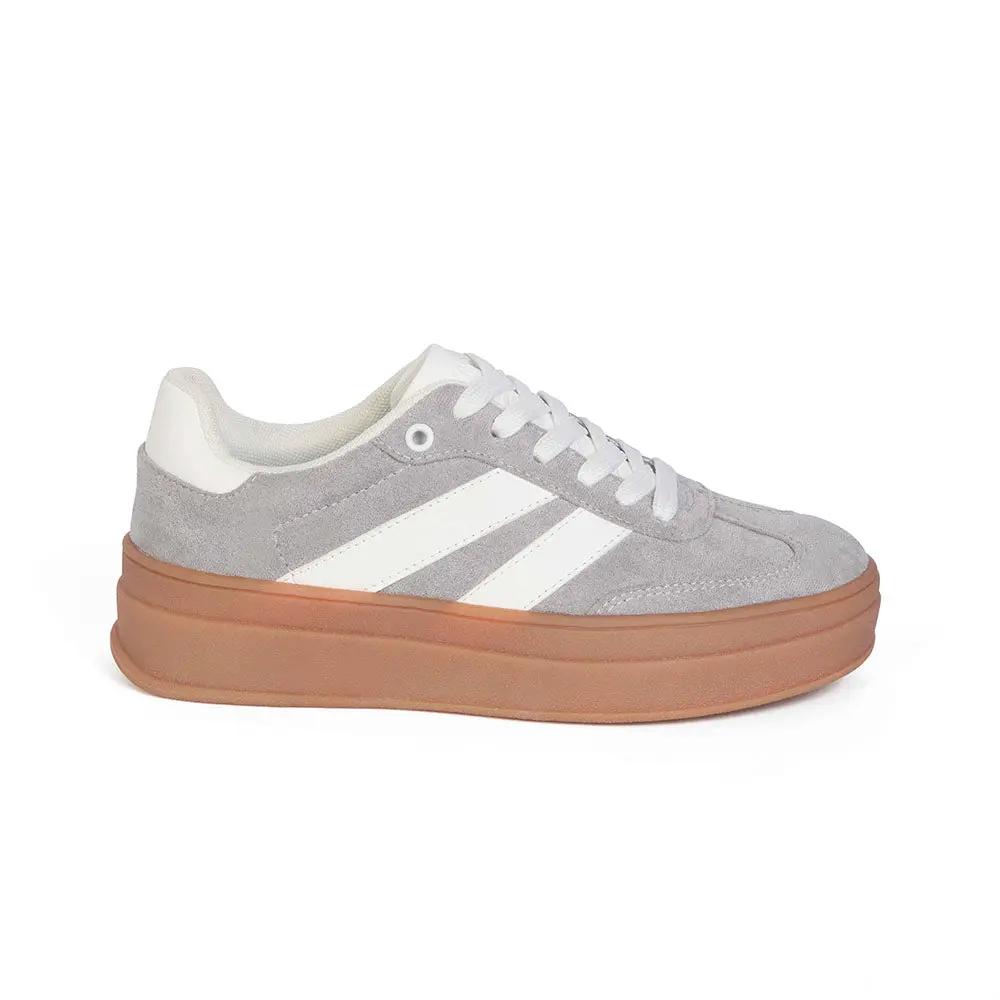 ZAPATILLA MUJER STHEF CASUAL GRIS 8129 Sthef