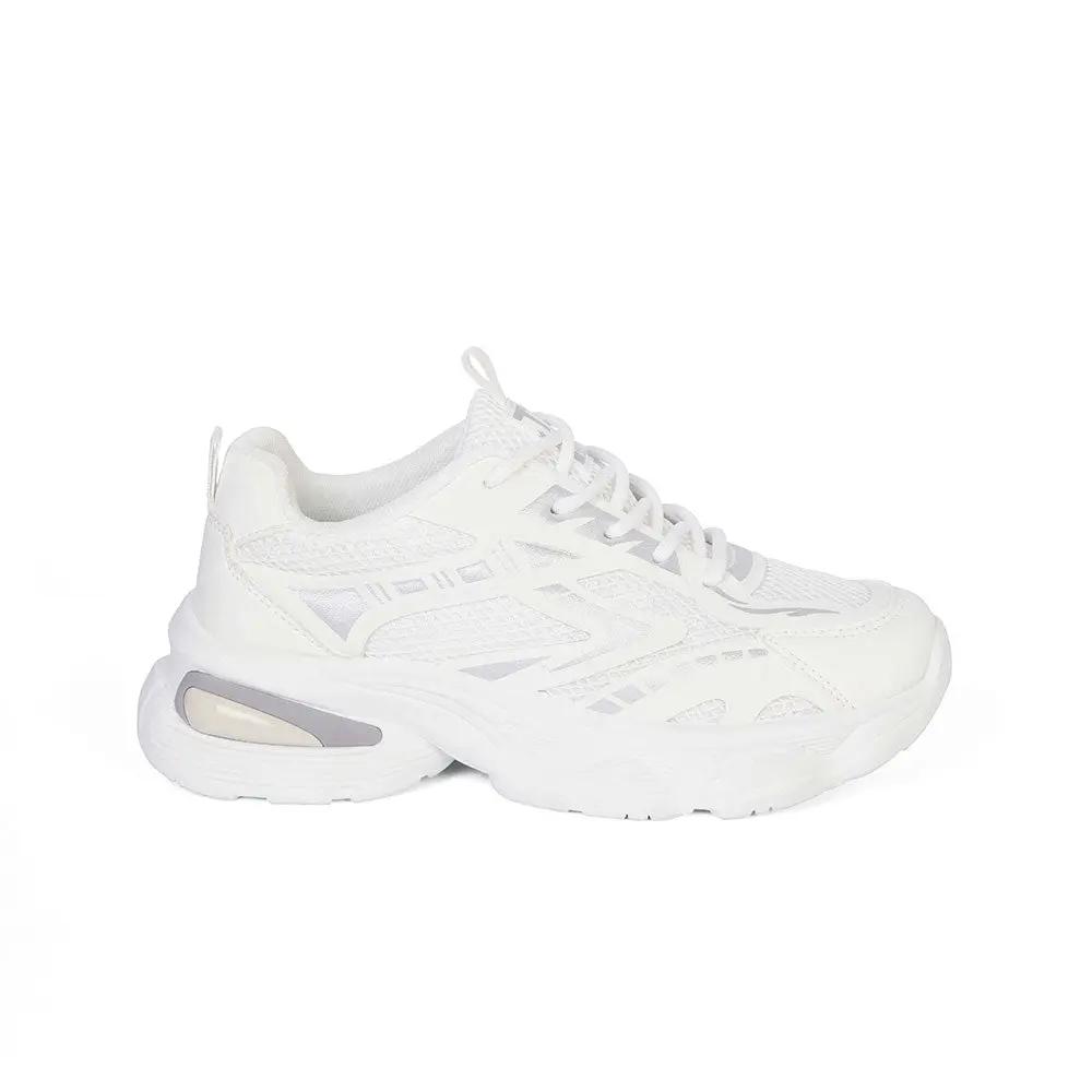 ZAPATILLA MUJER STHEF TRENDY BLANCO/PLATA 8125 Sthef