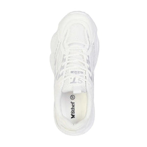 ZAPATILLA MUJER STHEF TRENDY BLANCO/PLATA 8125 Sthef