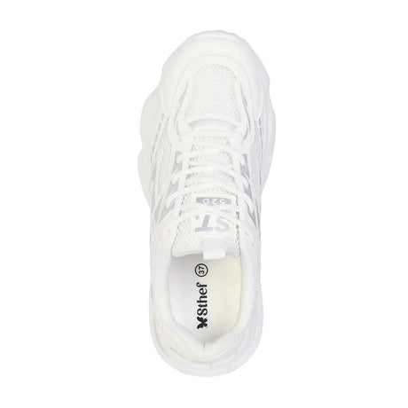 ZAPATILLA MUJER STHEF TRENDY BLANCO/PLATA 8125 Sthef